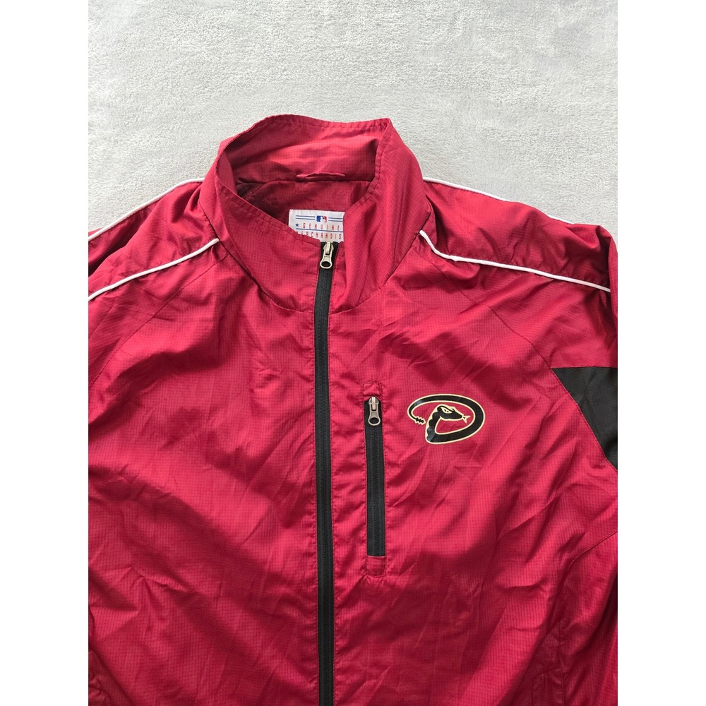 Men's Red Windbreaker Jacket
